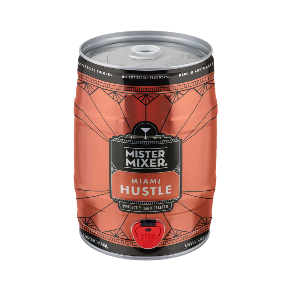 Miami Hustle 5L Keg - 5% ABV - 20 Std Drinks