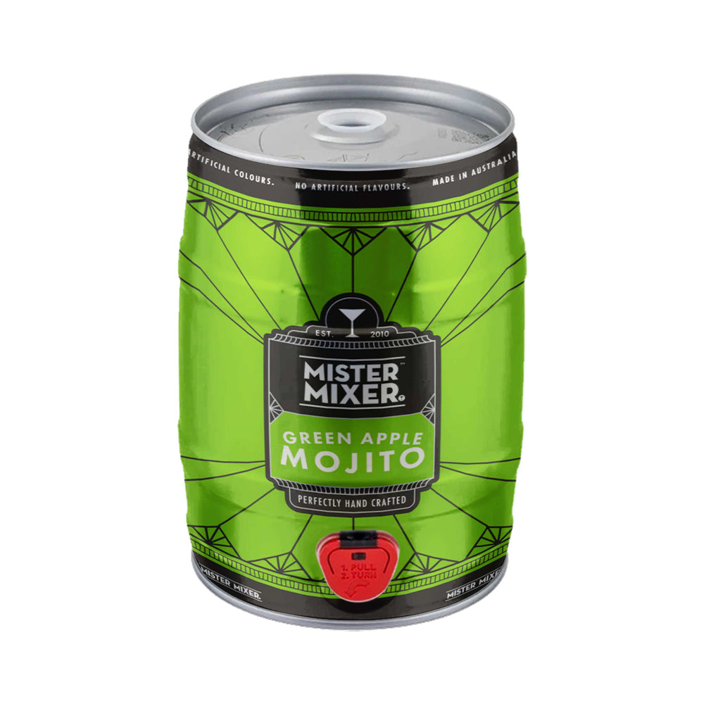 Green Apple Mojito 5L Keg - 5% ABV - 20 Std Drinks